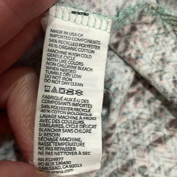 Prana Rosalie Sleeveless Jersey Knit Tank Top L - Picture 13 of 14